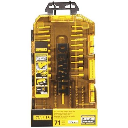 Stanley Stanley Tools 7515091 0.25 in. Driver Set Multi Bit & Nut Dwmt73808 7515091